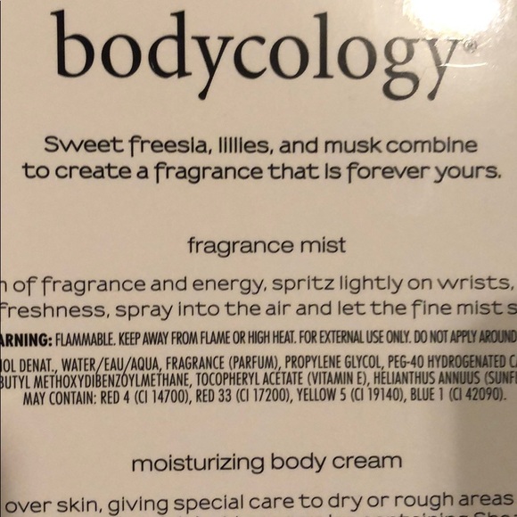Bodycology Cream, Socks & Mist - Picture 3 of 7